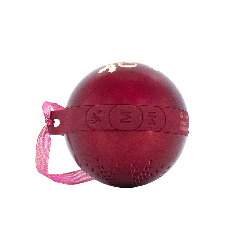 Parlante Inalámbrico Navideño TEROS TE-6018R Bluetooth 5.3 Rojo - Imagen 3