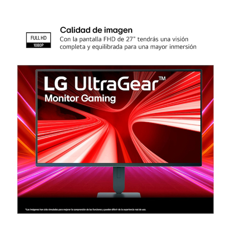 Monitor LG UltraGear G4 27G414B 27" FHD IPS 144Hz Gaming - Imagen 3