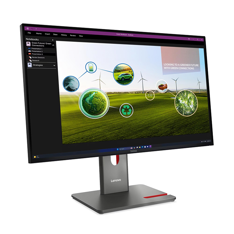 Monitor Profesional Lenovo ThinkVision P27Q-40 27" 2K QHD IPS - Imagen 2