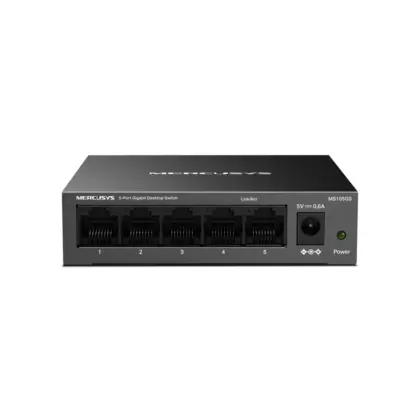 Switch MERCUSYS MS105GS 5 Puertos Gigabit Metálico Fanless