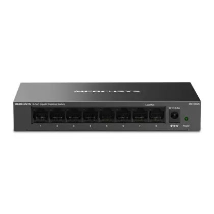 Switch MERCUSYS MS108GS 8 Puertos Gigabit Metálico Fanless