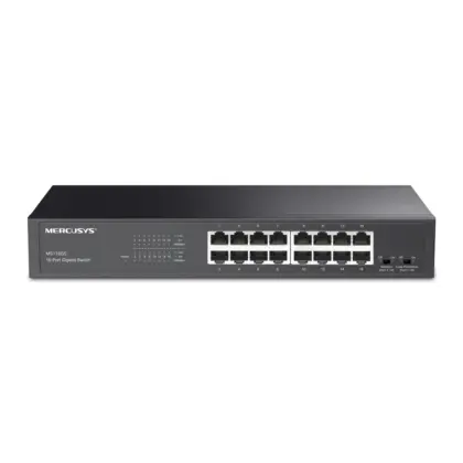 Switch MERCUSYS MS116GS 16 Puertos Gigabit, Metálico, Plug & Play