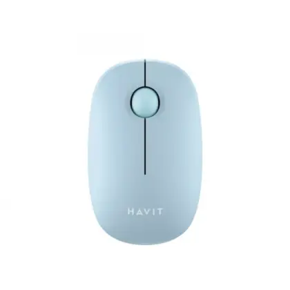 Mouse Inalámbrico HAVIT Celeste 2.4 GHz 1600 DPI