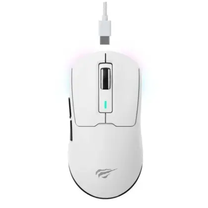 HAVIT MS969WB Ratón Gamer RGB Inalámbrico 2.4G/Bluetooth 5.1/USB 16000