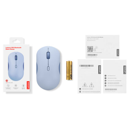 Mouse Inalámbrico Lenovo 350 Bluetooth Silencioso Uva
