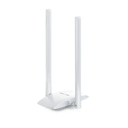 Adaptador USB WiFi MERCUSYS MW300UH N300 300Mbps 2 Antenas 5dBi