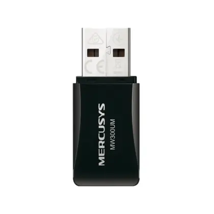 MERCUSYS MW300UM Adaptador USB WiFi N300 300Mbps 2.4GHz Mini