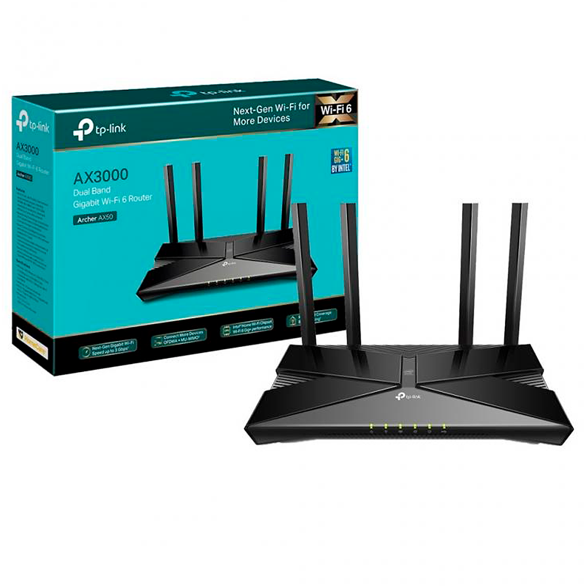 Router TP-Link AX3000 Dual-Band WiFi 6 - Imagen 3