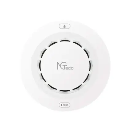 Detector de Humo WiFi NGTECO NG-SD10 2.4GHz, 20m de Alcance