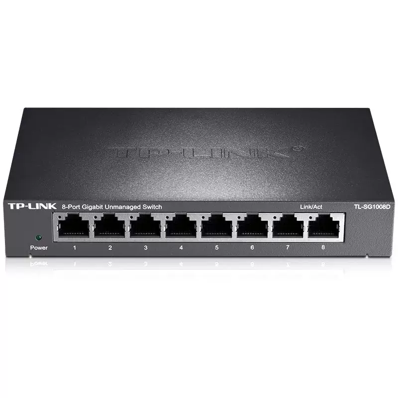 Switch Gigabit 8 Puertos TP-Link TL-SG1008D