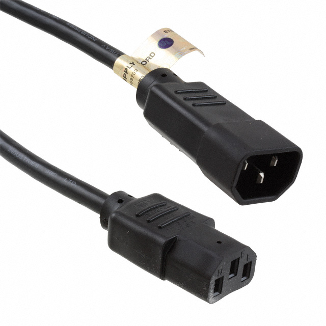 Cable de alimentación Tripp-Lite P004-006 1.83m C14 a C13 Negro - Imagen 2