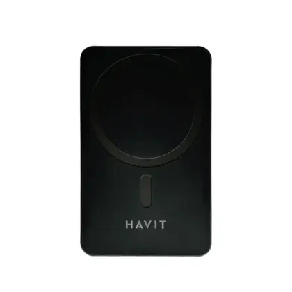 HAVIT Power Bank 5000 mAh Negro - Cargador Portátil Compacto