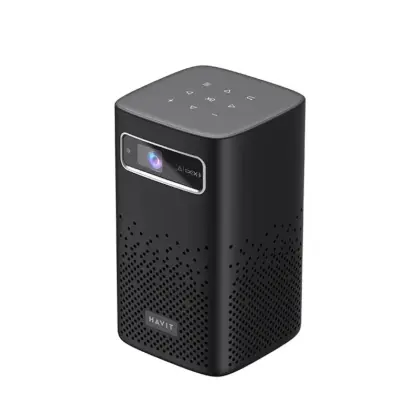 HAVIT Proyector Android 9.0 Negro - PJ208 PRO-US con USB-C y HDMI