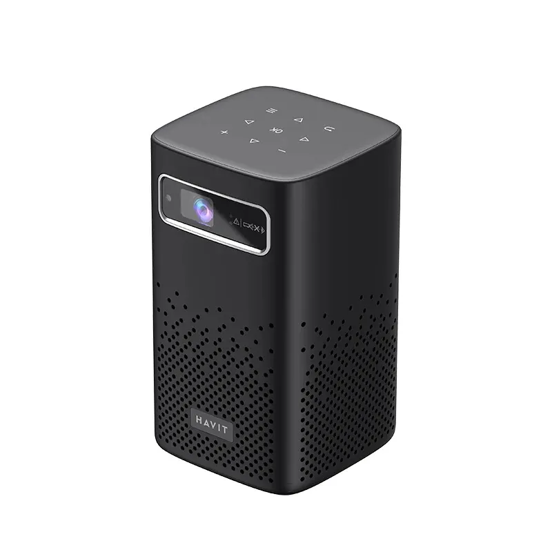 HAVIT Proyector Android 9.0 Negro - PJ208 PRO-US con USB-C y HDMI