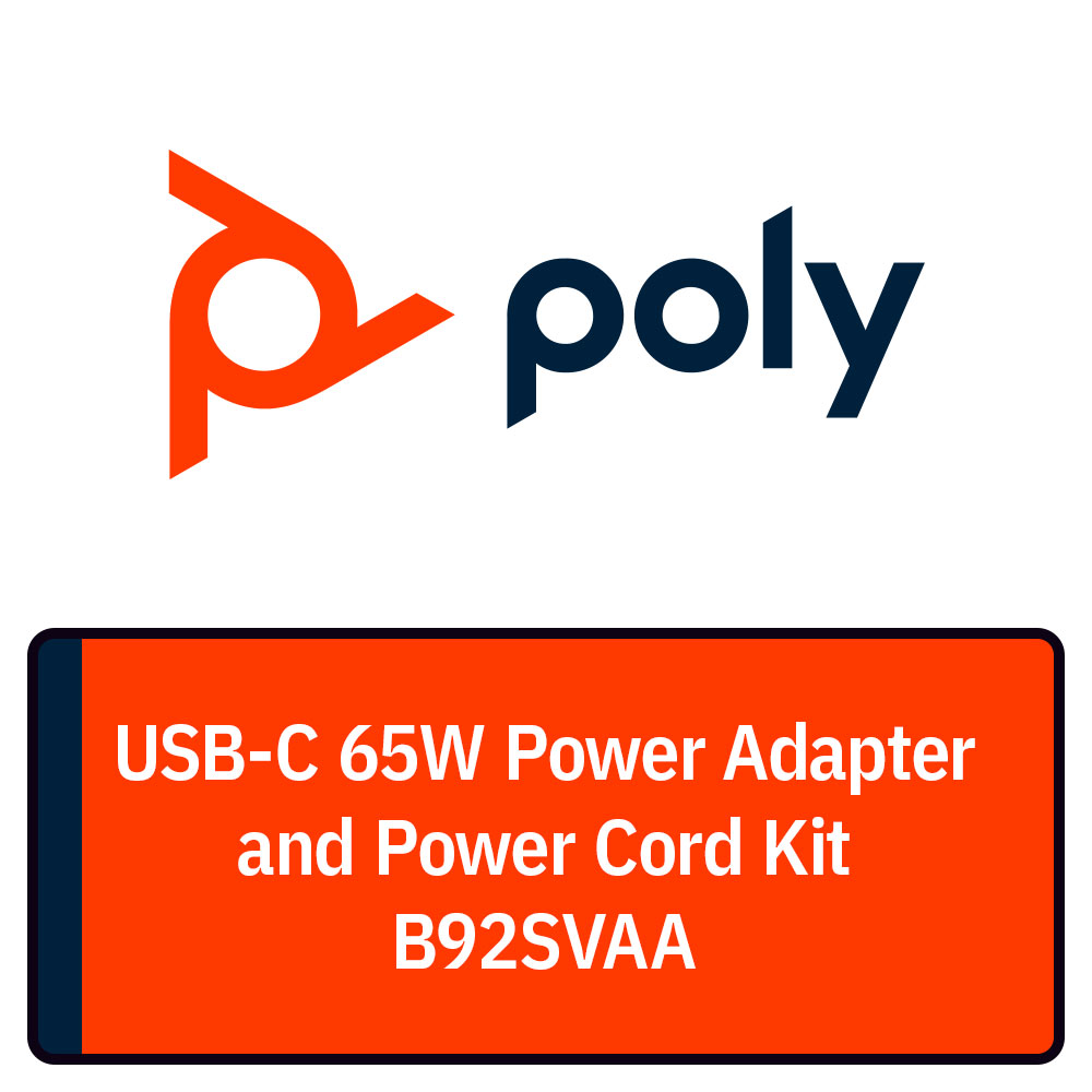 Poly USB-C 65W Power Kit