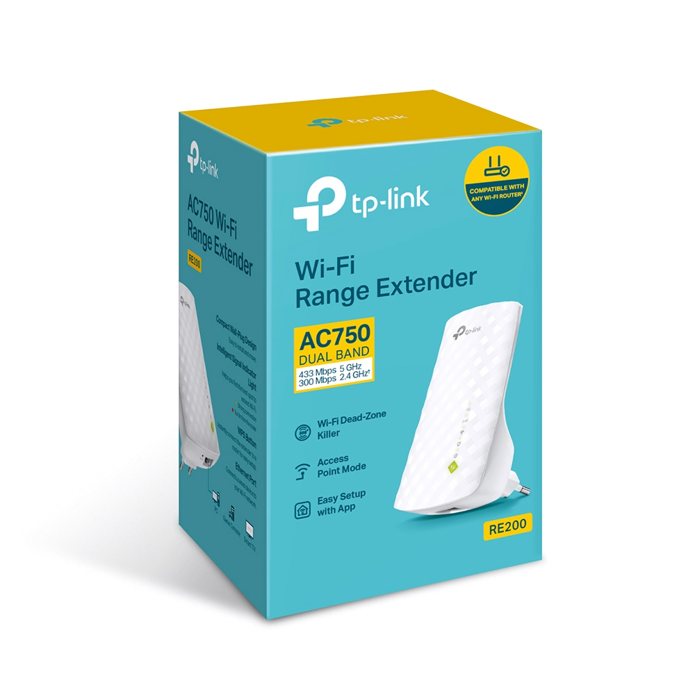 TP-Link RE200 Extensor WiFi AC750