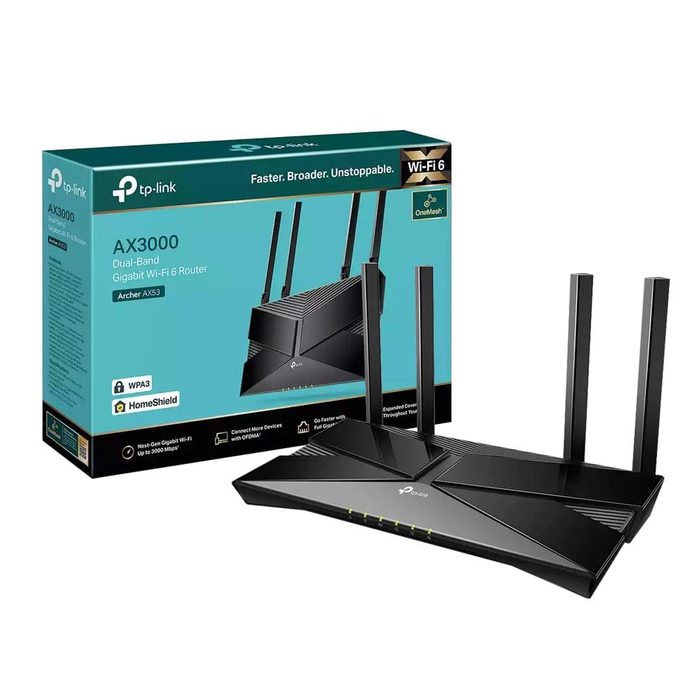 Router TP-Link AX3000 Dual-Band WiFi 6 - Imagen 2