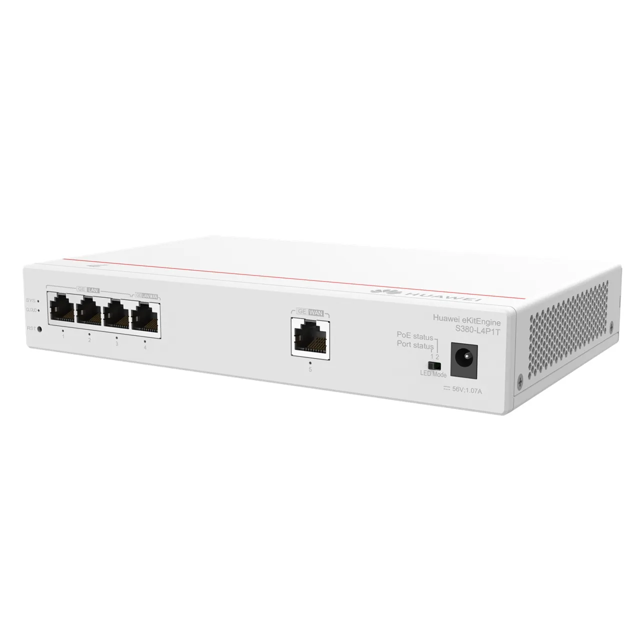 Huawei S380-L4T1T Gateway Multiservicio Controladora APs Ekit, 1GE WAN