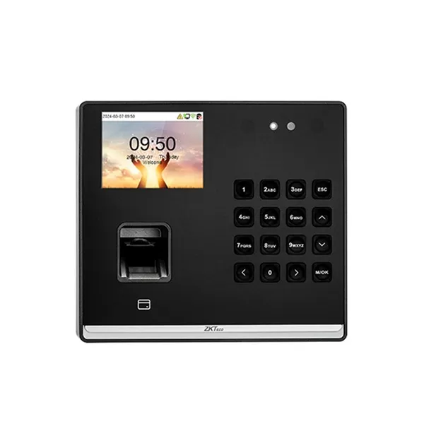 ZKTeco SenseFace M2F-LR Control Asistencia Facial, Huella y Tarjeta Wi