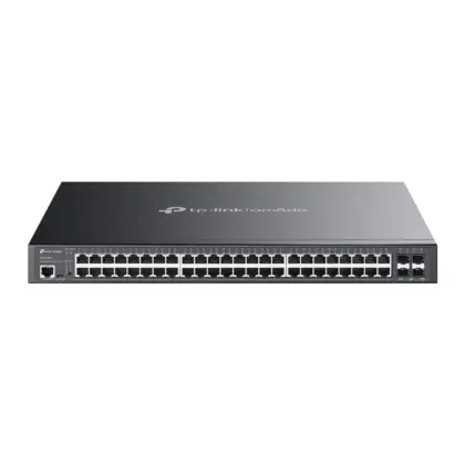 Switch Omada L2+ 48 Puertos Gigabit PoE++ 750W, 4 SFP+ 10G
