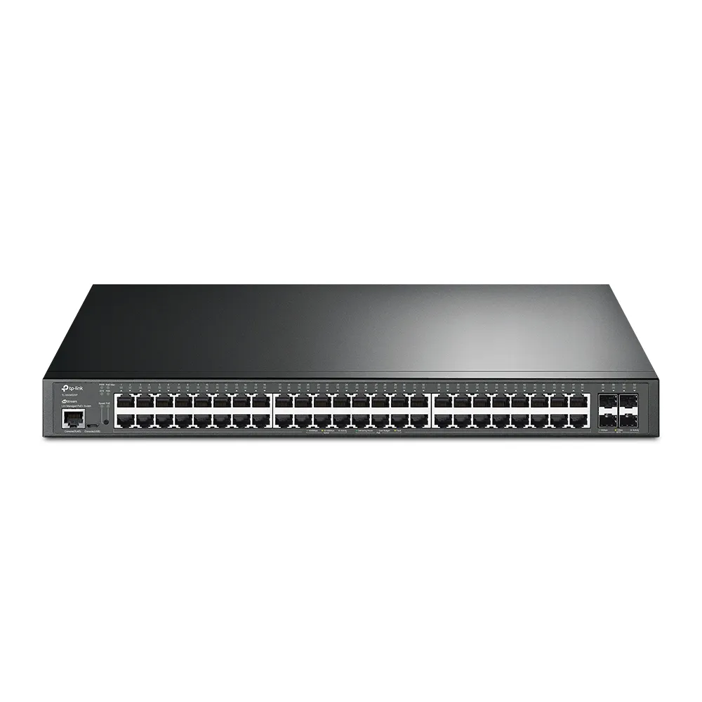 Switch TP-Link Omada SG3452XP L2+ 48 Puertos PoE+ 500W 4 SFP+ 10G