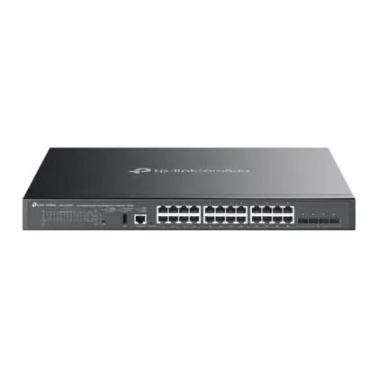 Switch TP-Link Omada L3 SG5428XMPP 24 Puertos PoE++ 500W 4 SFP+ 10G