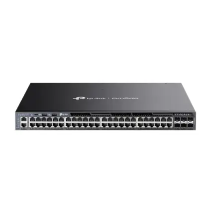 Switch TP-Link Omada SG6654XHP L3 Gestionable 48 PoE+ 1440W 6 SFP+ 10G