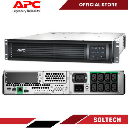 APC Smart-UPS SMT 2200VA LCD RM