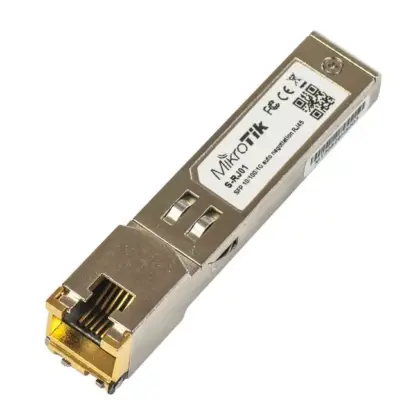 MikroTik S-RJ01 Módulo SFP RJ45 10/100/1000 Mbps Cobre Gigabit