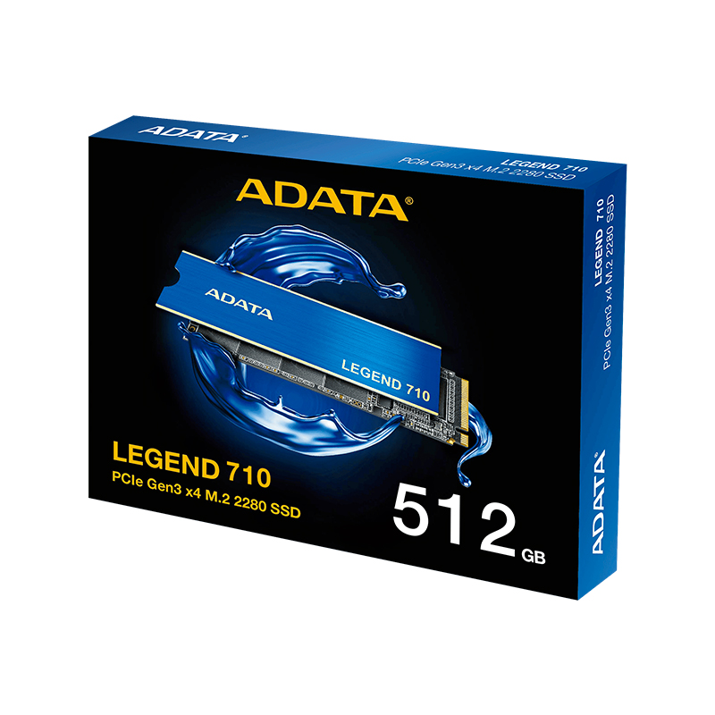 SSD ADATA Legend 710 512GB PCIe Gen 3.0 x4 M.2 NVMe - Imagen 2