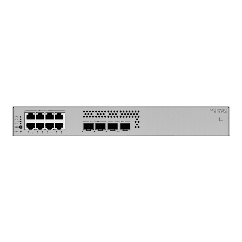 Switch Huawei eKitEngine S310S-8P4JX 8Puertos PoE+ 2.5G/10G - Imagen 4