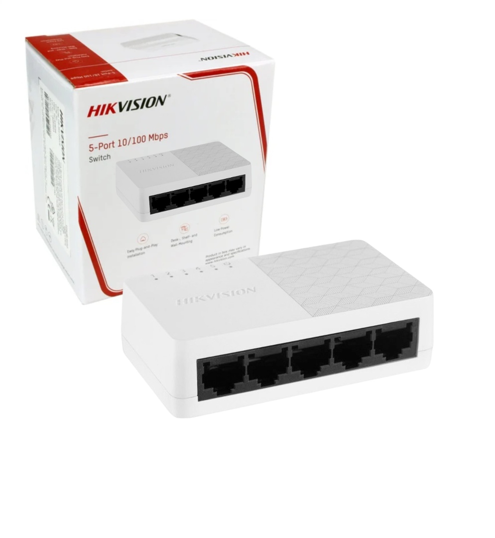Switch 5 Puertos Hikvision - Imagen 3