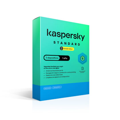 Kaspersky Standard Antivirus 3 PCs 1 Año