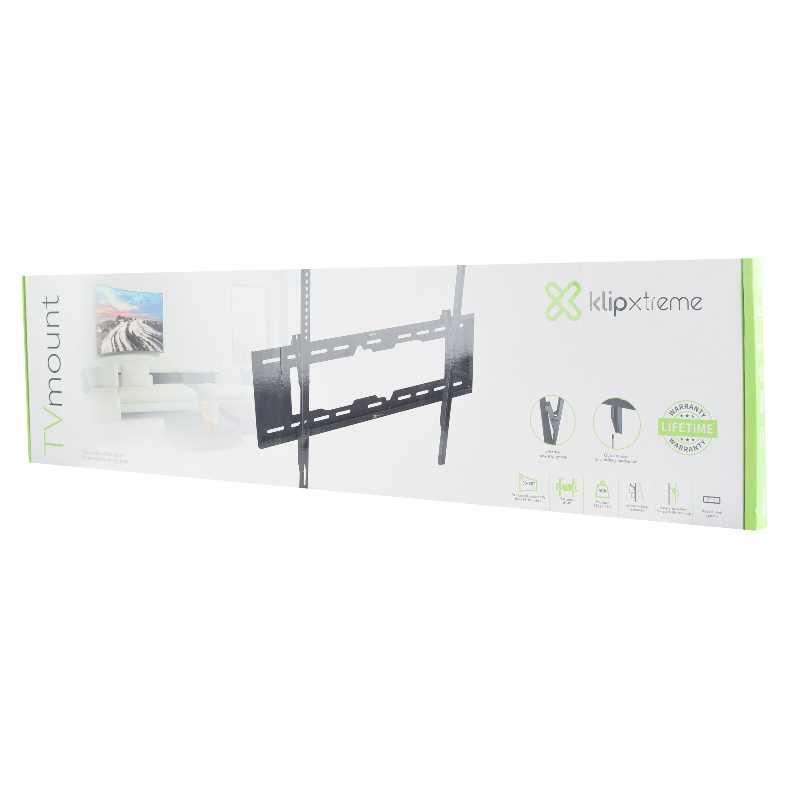 Soporte TV Klip Xtreme 55-90in Inclinable - Imagen 2