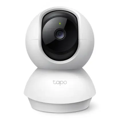 Tapo C210 Cámara Interior WiFi 2K 3MP con Pan/Tilt 360°, Visión Noctur