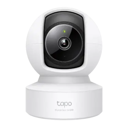Cámara Interior WiFi y Ethernet Tapo C222 2K QHD 4MP con Pan/Tilt 360°