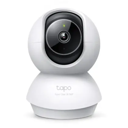 Tapo C230 Cámara Interior WiFi 3K 5MP con Pan/Tilt 360°, Visión Noctur