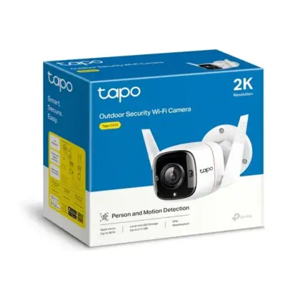 Cámara Exterior WiFi Ethernet 2K TP-Link Tapo C310, Visión Nocturna 30