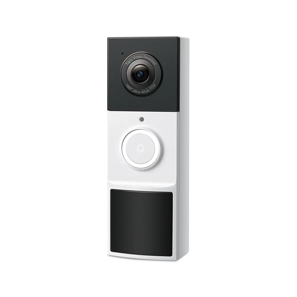 Tapo D210 Timbre con Cámara Exterior WiFi 2K, Batería Recargable, Visi