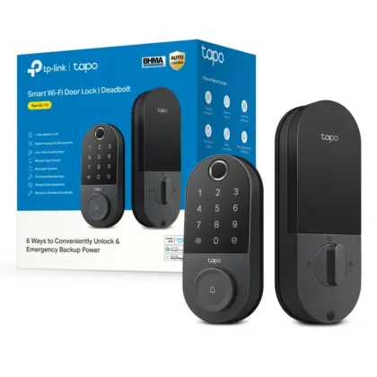 TP-Link Tapo DL110 Cerradura Inteligente WiFi con Huella Digital y Bat