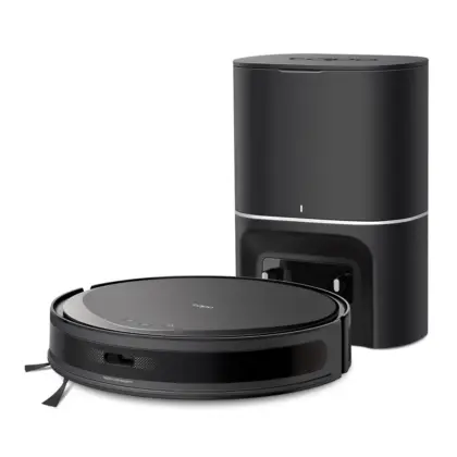 Tapo RV20 Max Plus Robot Aspirador y Trapeador con LiDAR, 5300Pa, Base