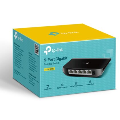 Switch Gigabit 5 Puertos TP-Link TL-SG1005D