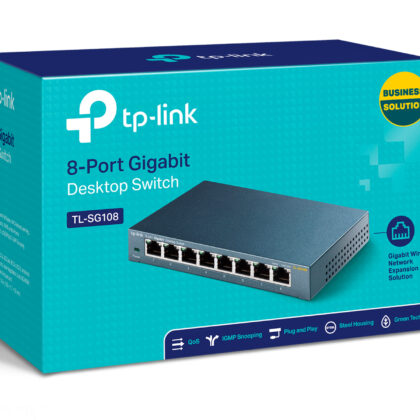 Switch Gigabit TP-Link TL-SG108 8 Puertos