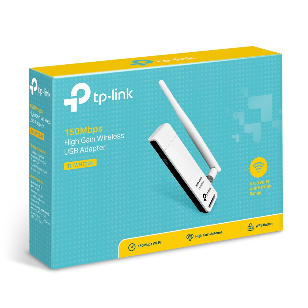 TP-Link TL-WN722N Adaptador USB WiFi