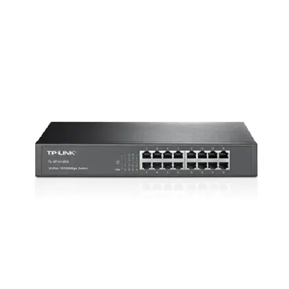 Switch TP-LINK TL-SF1016DS 16 Puertos Fast Ethernet No Administrable