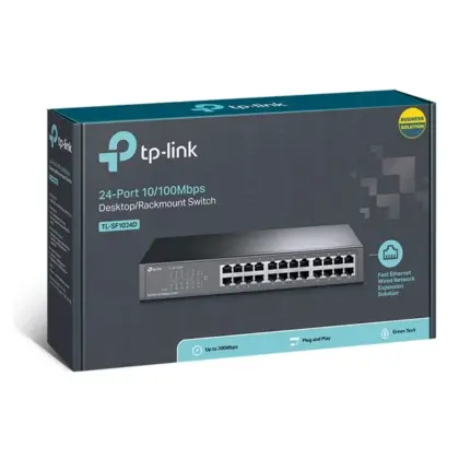 Switch TP-LINK TL-SF1024D 24 Puertos Fast Ethernet No Administrable