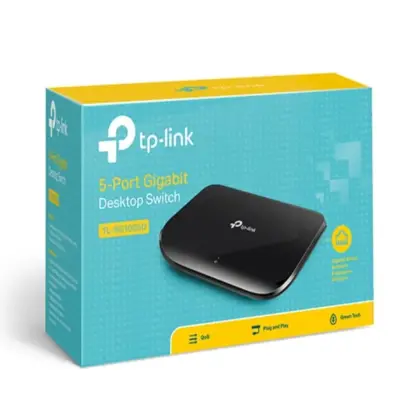 Switch TP-Link TL-SG1005D 5 Puertos Gigabit Ethernet 10/100/1000