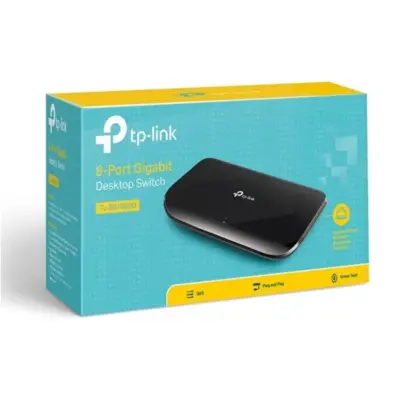 Switch TP-LINK TL-SG1008D 8 Puertos Gigabit No Administrable