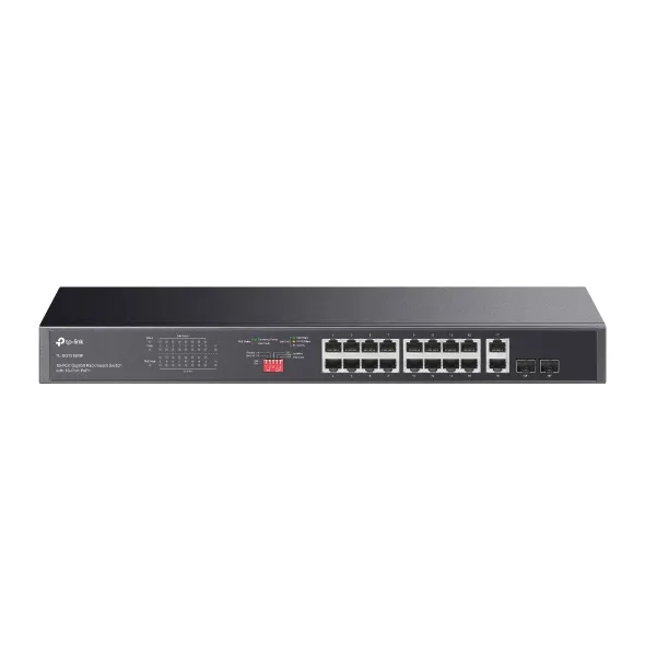 Switch TP-LINK TL-SG1218MP JetStream 16 Puertos PoE+ 250W, 2 SFP