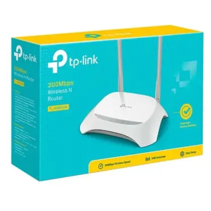 Router TP-Link TL-WR850N WiFi N300 300Mbps 2 Antenas 4 Puertos